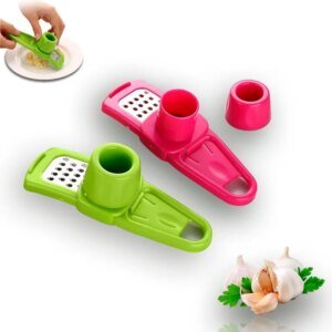 Hand-Press Garlic Chopper