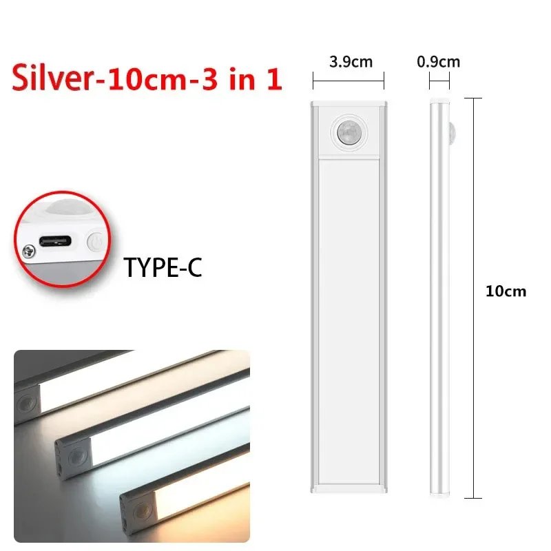 Silver-10cm-3 in 1