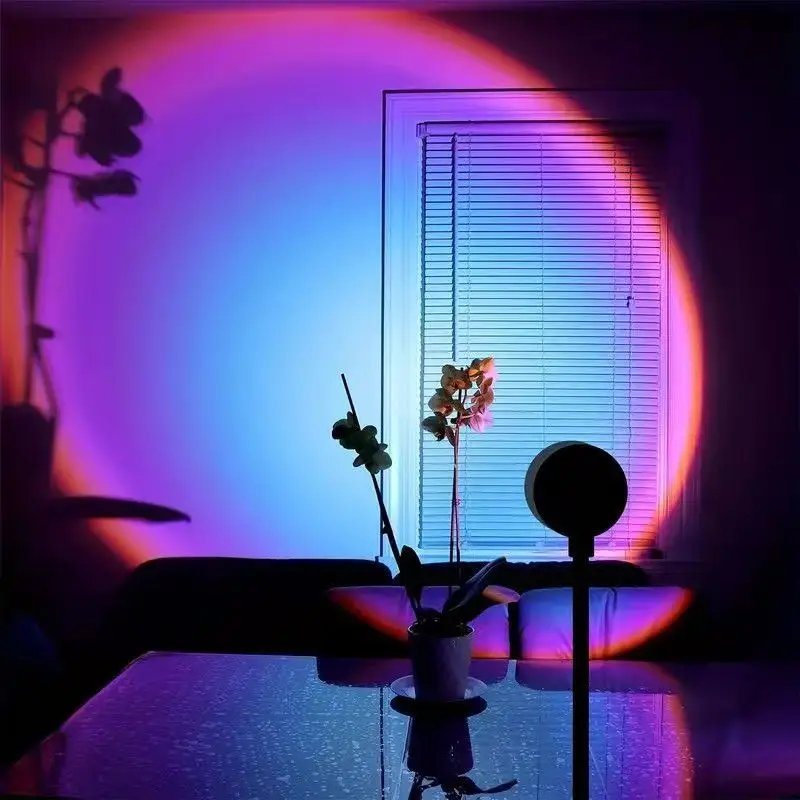 Sunset Projection Lamp – USB LED Mood Light - Image 2